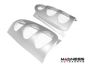 smart fortwo Tail Light Trim Set - 450 model - Silver